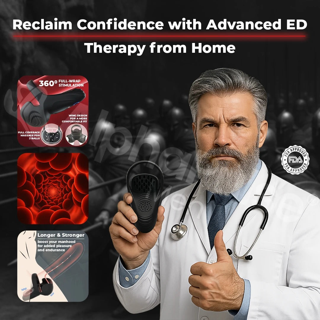 AlphaPulse® 5-in-1 Shockwave Therapy Device [Restore Control]